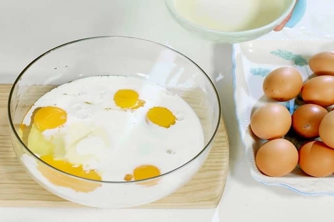 Tỷ lệ trứng chuẩn để làm bánh flan